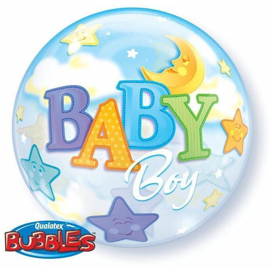 Baby Boy Bubble Balloon