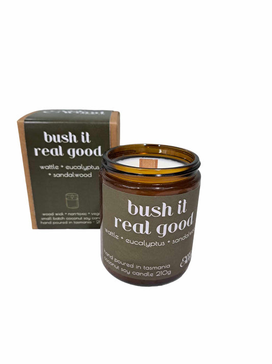 Bush it real Good candle