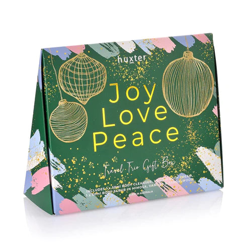 Huxter Christmas Travel Trio Gift Box Set