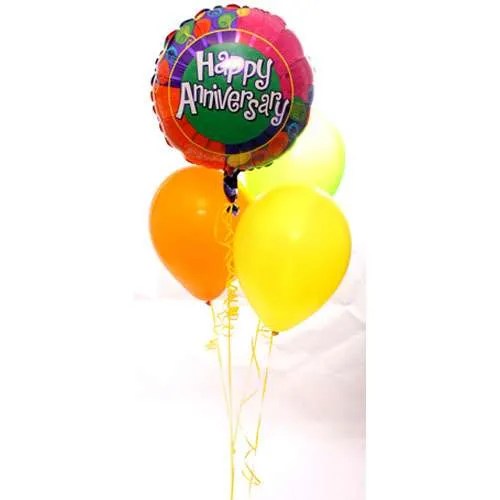 Happy Anniversary Balloon Bunch