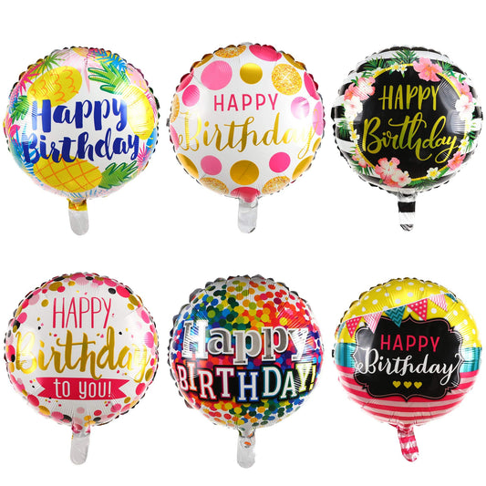 Happy Birthday Balloon 18in. Helium