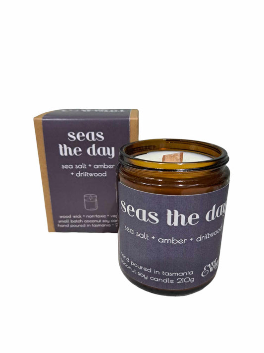 Seas the day candle