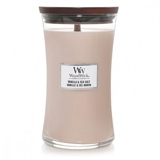 Woodwick Vanilla & Sea Salt - Large